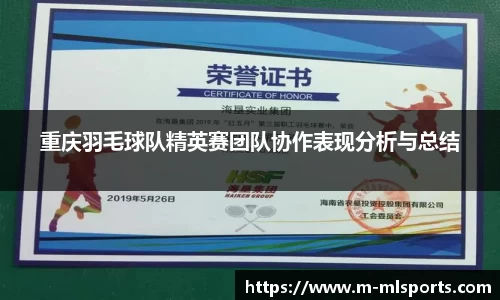 重庆羽毛球队精英赛团队协作表现分析与总结